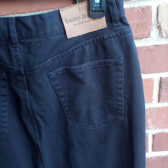 LAUREN  RALPH LONG SKIRT  12P JEAN SKIRT - Picture 2 of 4